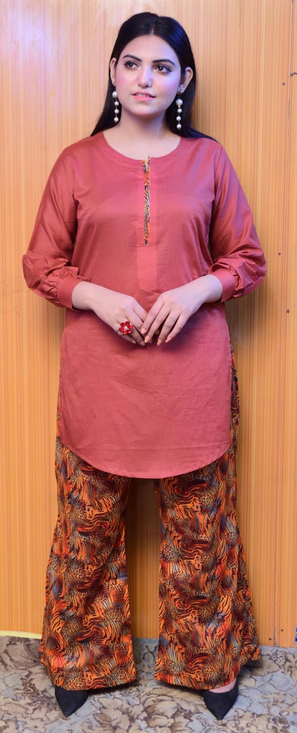 Anara Lawn Short Dress(DS02RRR) - Image 11