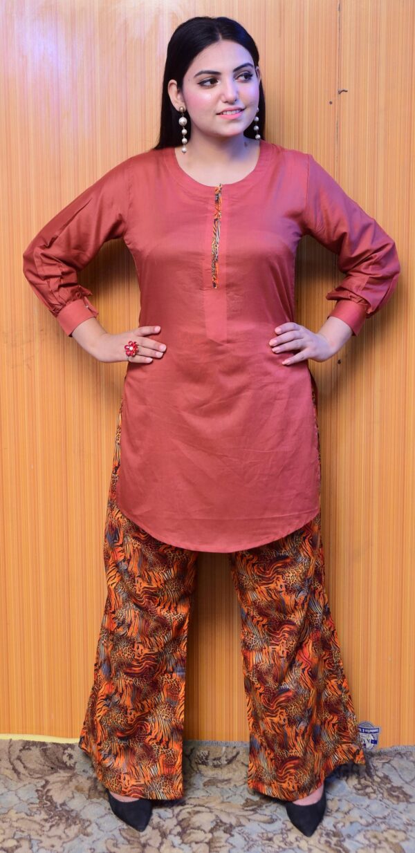 Anara Lawn Short Dress(DS02RRR) - Image 12