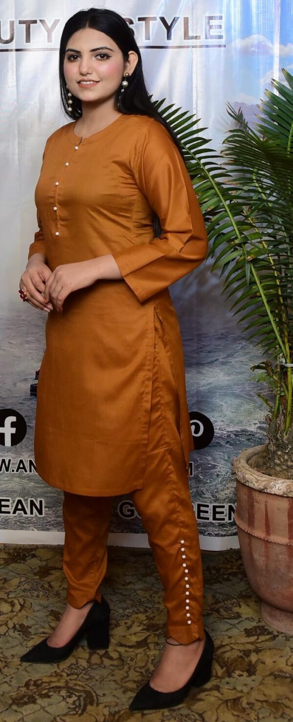 Anara Lawn Two Piece (DS03GRC) - Image 12