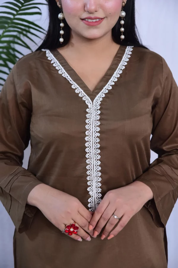 Two Piece Lawn dress (DS02BGM) - Image 15