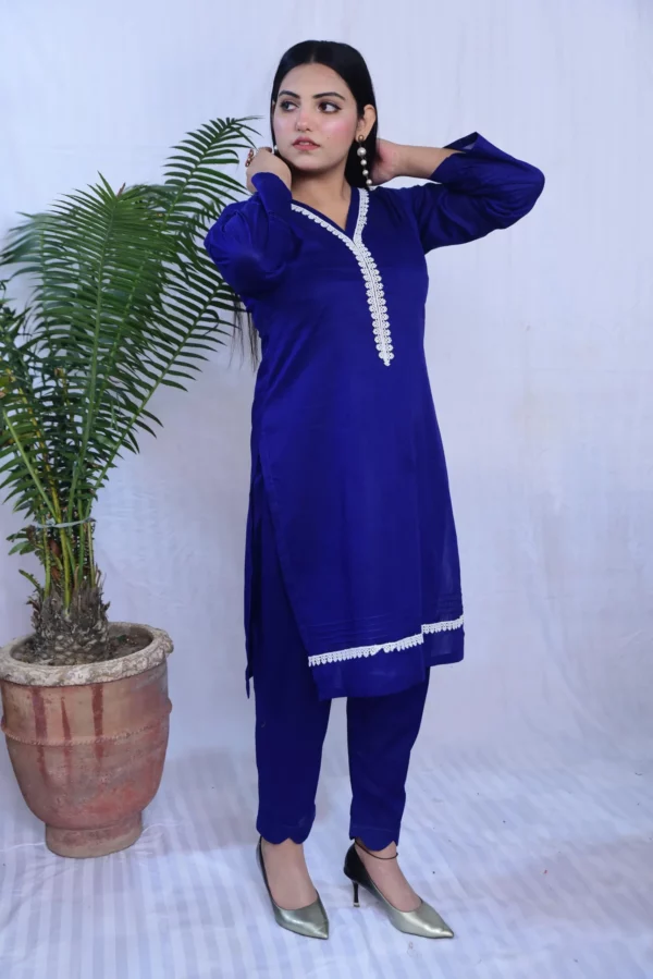 Two Piece Lawn dress (DS02BGM) - Image 5
