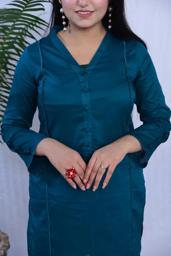Two Piece Stitched Lawn(DS01YCB) - Image 12