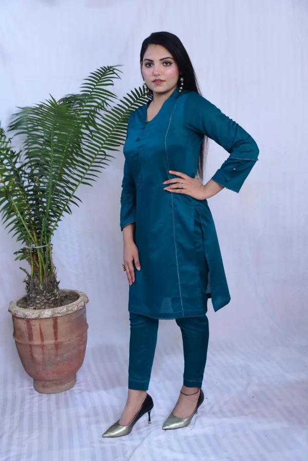 Two Piece Stitched Lawn(DS01YCB) - Image 11