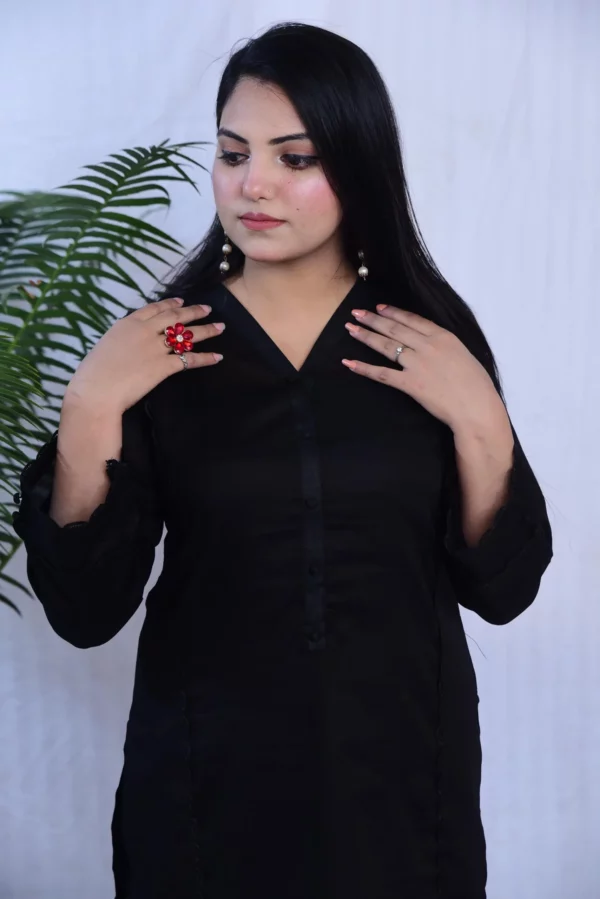 Two Piece Stitched Lawn(DS01YCB) - Image 8
