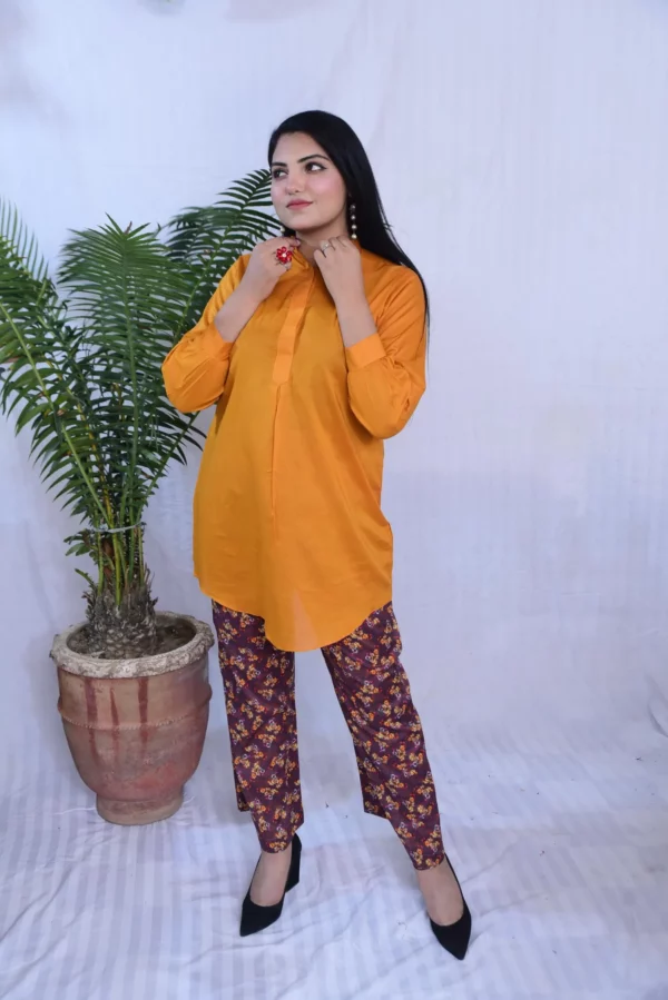 Anara Lawn Short Dress(DS05BYP) - Image 14