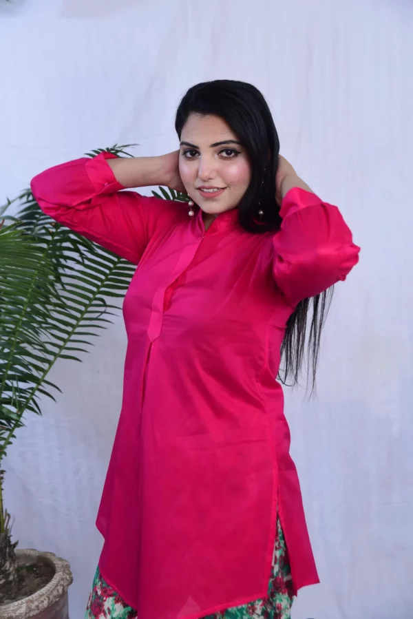 Anara Lawn Short Dress(DS05BYP) - Image 10