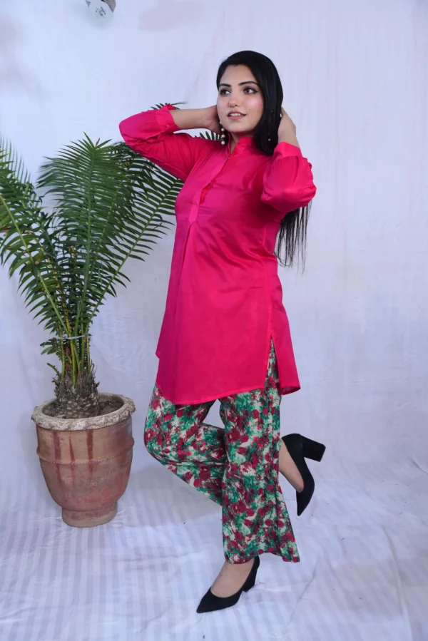 Anara Lawn Short Dress(DS05BYP) - Image 8