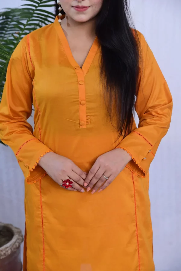 Two Piece Stitched Lawn(DS01YCB) - Image 5