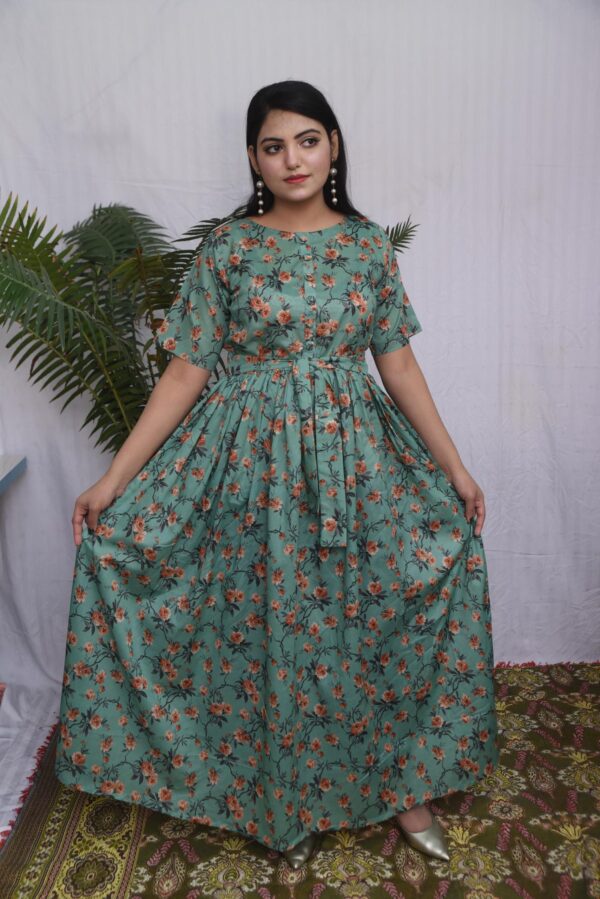 Anara lawn long dress (ds03gcp)