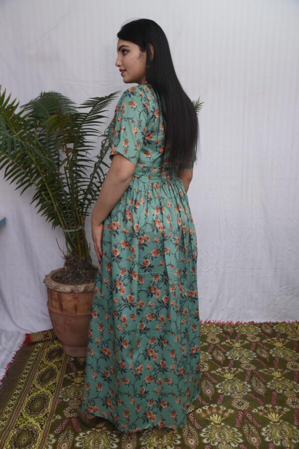 Anara lawn long dress (ds03gcp) - Image 5