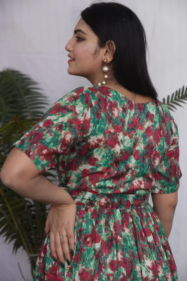 Anara lawn long dress (ds03gcp) - Image 10