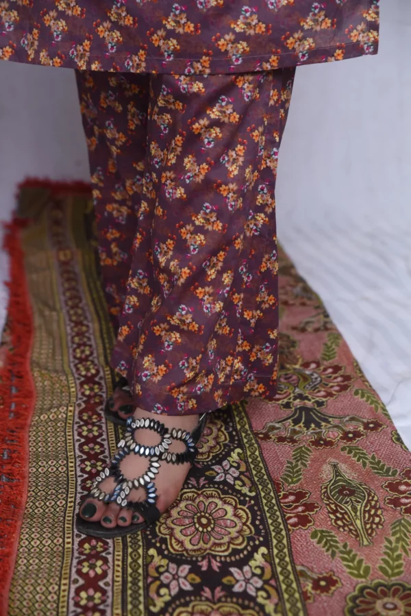 Anara Styles Two Piece Stitched Lawn (DS02WPG) - Image 15