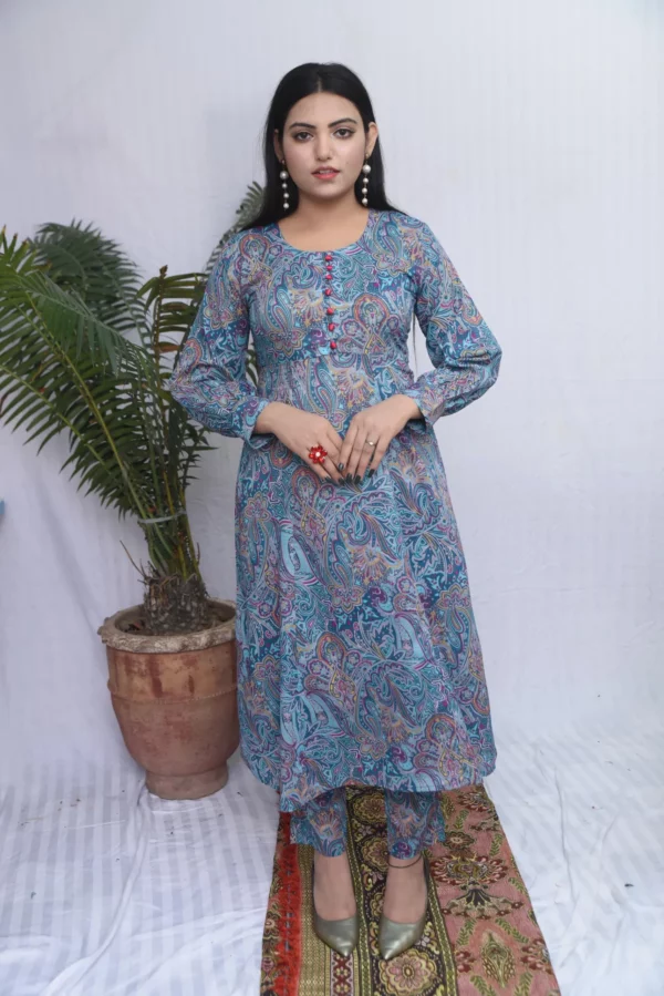 Lawn Long Shirt 2 Pcs (DS04GRB)