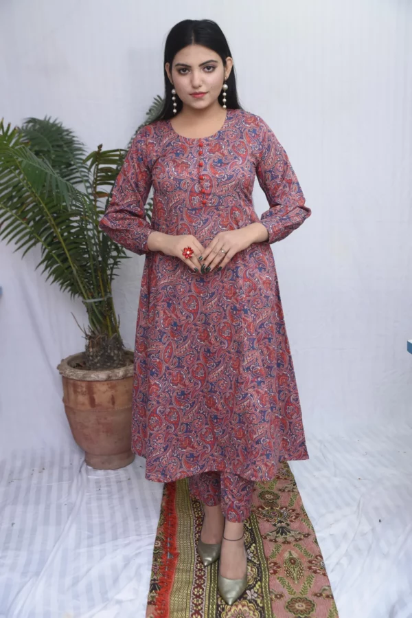 Lawn Long Shirt 2 Pcs (DS04GRB) - Image 6