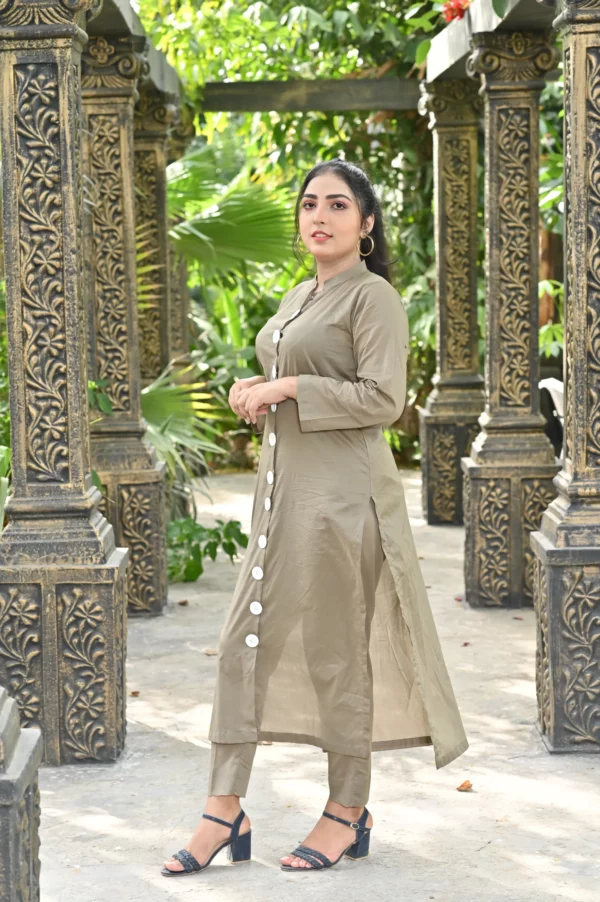 Anara Lawn Two Piece Long Shirt(DS01-1312) - Image 36