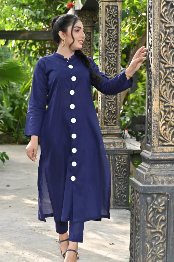 Anara Lawn Two Piece Long Shirt(DS01-1312) - Image 29