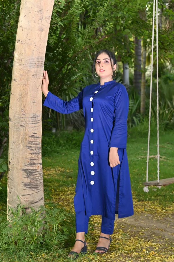 Anara Lawn Two Piece Long Shirt(DS01-1312) - Image 23
