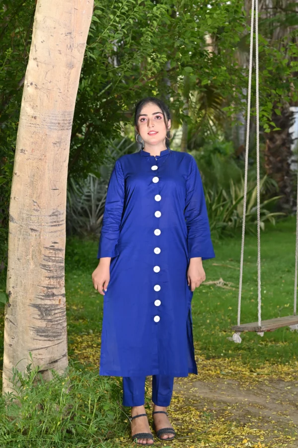 Anara Lawn Two Piece Long Shirt(DS01-1312) - Image 22