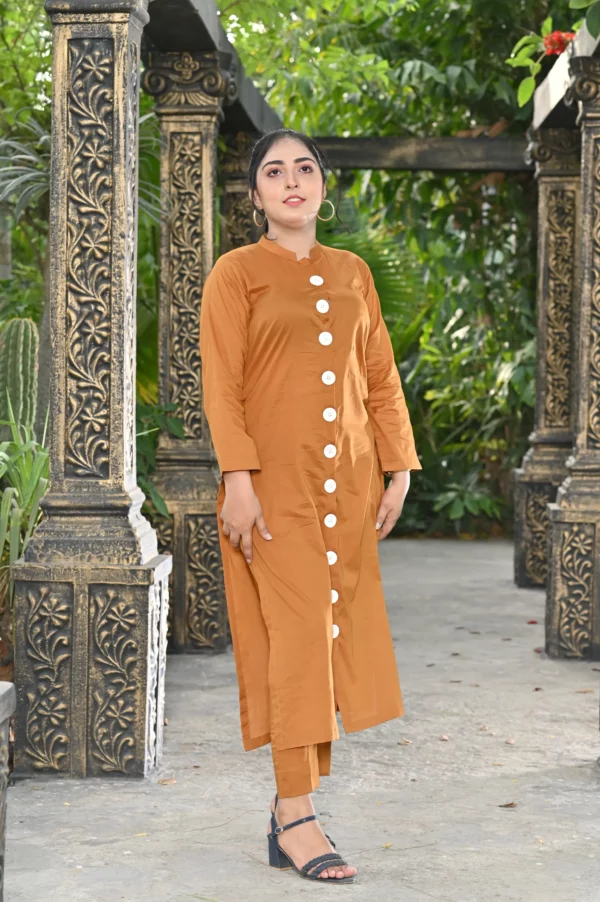 Anara Lawn Two Piece Long Shirt(DS01-1312) - Image 19