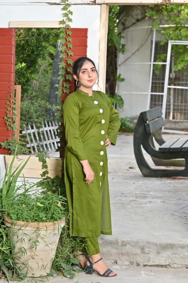 Anara Lawn Two Piece Long Shirt(DS01-1312) - Image 11