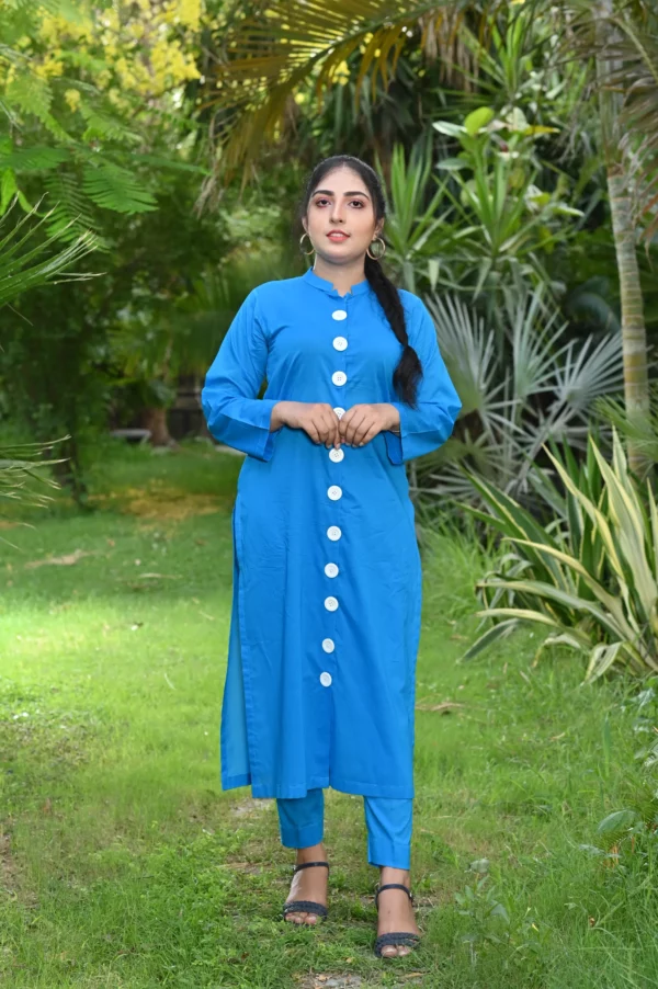 Anara Lawn Two Piece Long Shirt(DS01-1312) - Image 7