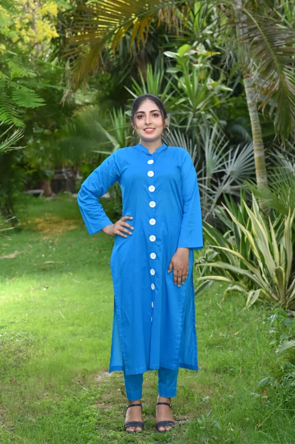 Anara Lawn Two Piece Long Shirt(DS01-1312) - Image 6