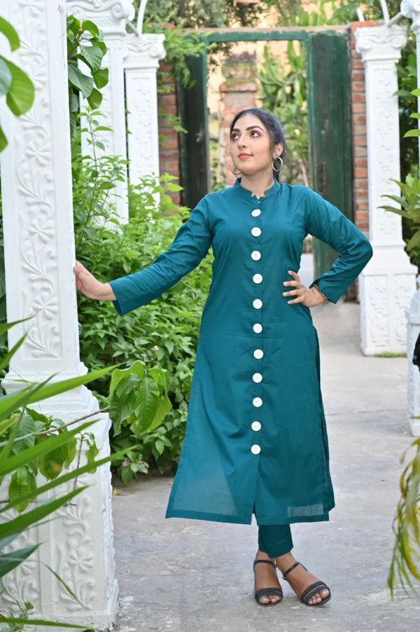 Anara Lawn Two Piece Long Shirt(DS01-1312)