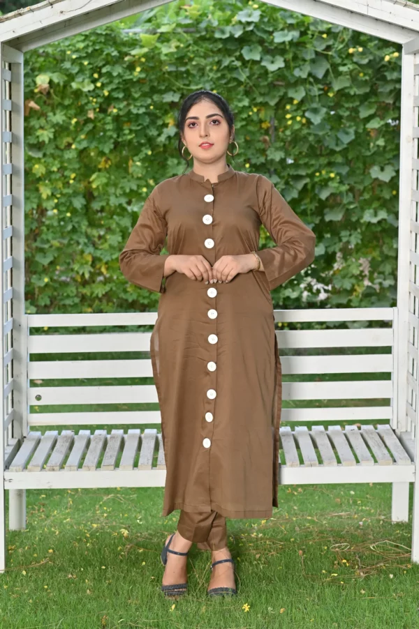 Anara Lawn Two Piece Long Shirt(DS01-1312) - Image 62
