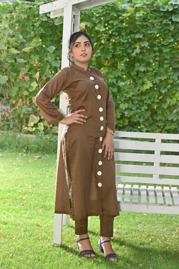 Anara Lawn Two Piece Long Shirt(DS01-1312) - Image 61