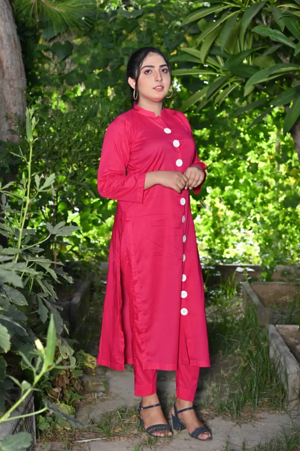 Anara Lawn Two Piece Long Shirt(DS01-1312) - Image 56