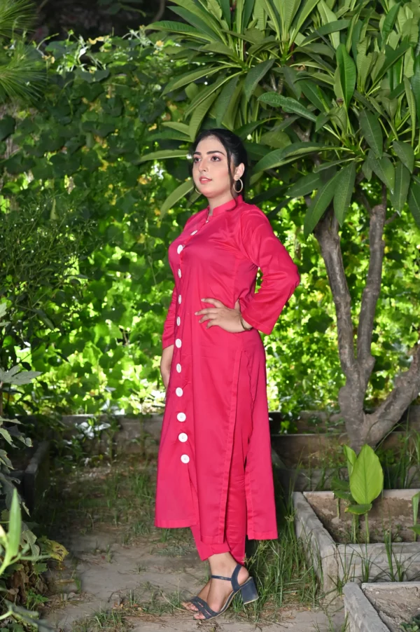 Anara Lawn Two Piece Long Shirt(DS01-1312) - Image 58