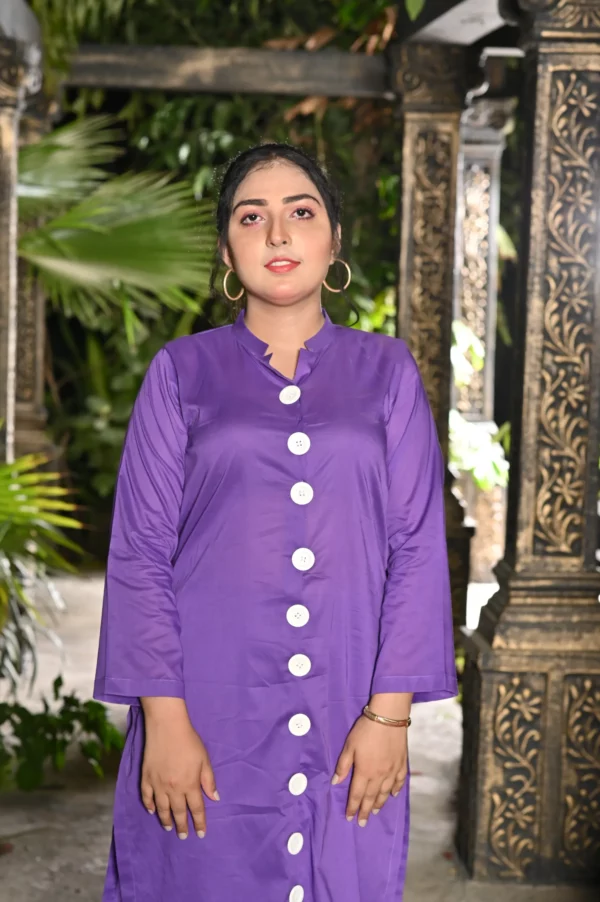 Anara Lawn Two Piece Long Shirt(DS01-1312) - Image 47