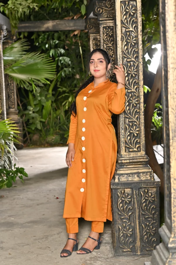 Anara Lawn Two Piece Long Shirt(DS01-1312) - Image 41